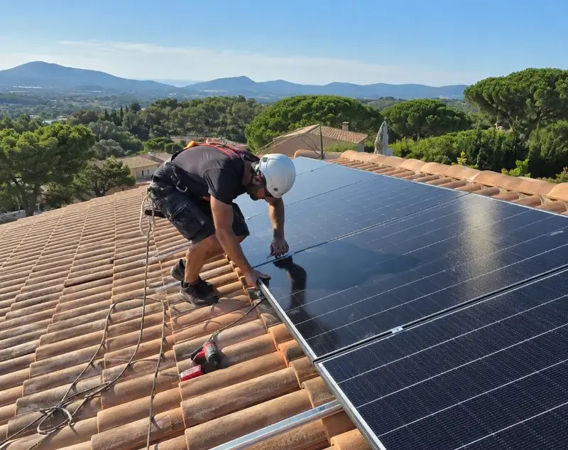 Installateur panneaux solaires Oroux — pose photovoltaïque sur toiture