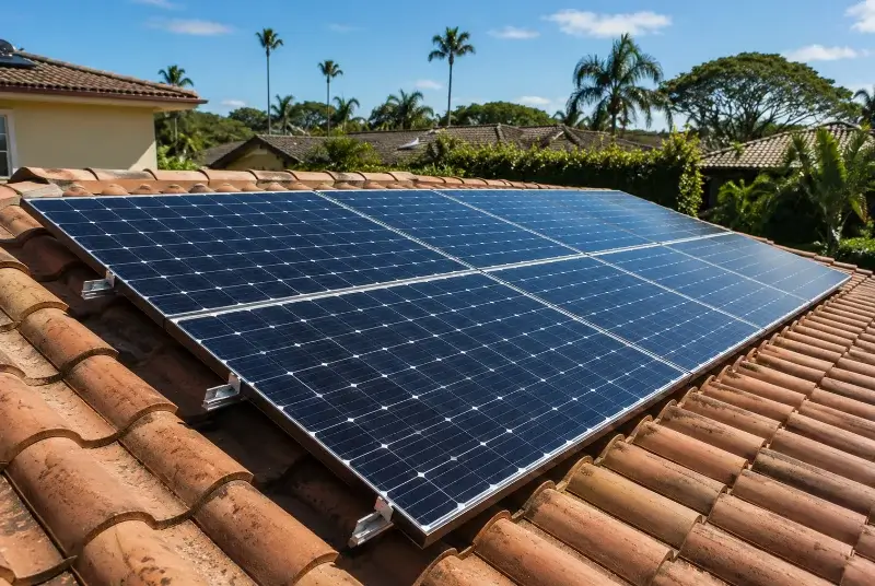 Installation de panneaux solaires à Oroux